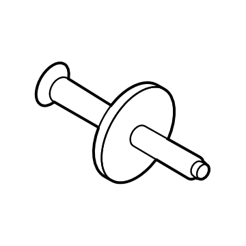 N1WZ-99404A42-A Ford Door Lock Striker Plate Illustration 1 of 1