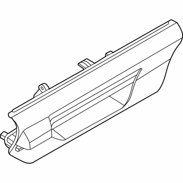 2025 Ford Ranger Door Handle - N1WZ-2643400-S