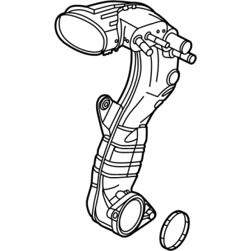 Ford PZ1Z-9B659-E Air Hose PZ1Z-9B659-E Ford Air Hose Illustration 1 of 1