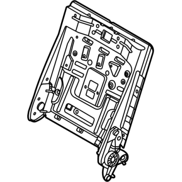 L1MZ-99613A38-B Ford FRAME AND SPRING - FRONT SEAT Illustration 1 of 1