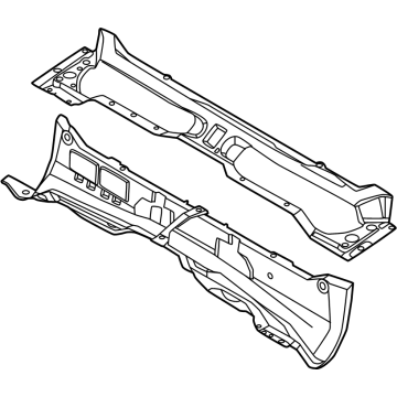 MB3Z-2102018-G Ford PANEL ASY - COWL TOP Illustration 1 of 1
