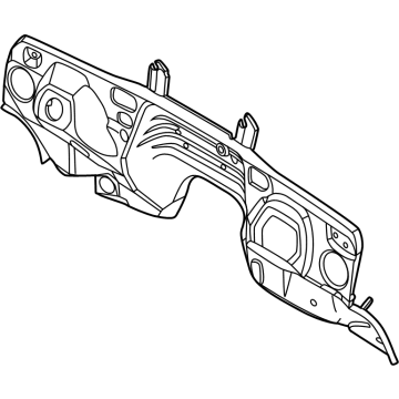 MB3Z-2101610-K Ford PANEL ASY - DASH Illustration 1 of 1