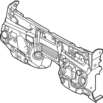 N1WZ-2601670-AA Ford Dash Panel Insulator Illustration 1 of 1