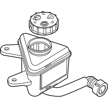 R1MZ-2K478-A Ford Brake Fluid Reservoir Illustration 1 of 1