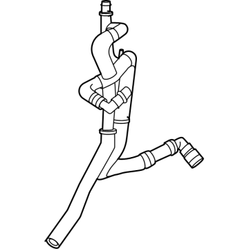 2025 Ford Ranger Oil Cooler Hose - MB3Z-18N344-D