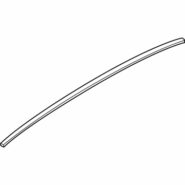 R2TZ-5843720-B Ford Weatherstrip Illustration 1 of 1