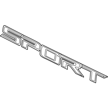 2025 Ford Ranger Emblem - N1WZ-26290D12-MA