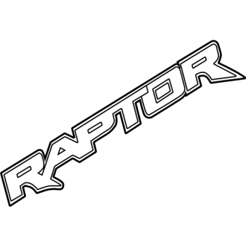 2025 Ford Ranger Emblem - N1WZ-26290D13-DC