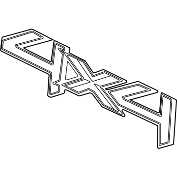 2025 Ford Ranger Emblem - N1WZ-26290D12-AB