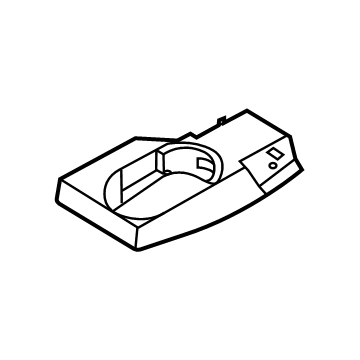 M2DZ-7867273-B Ford PAD - ARMREST Illustration 1 of 1