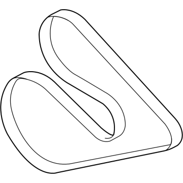 BL3Z-8620-H Ford V-Belt Illustration 1 of 1