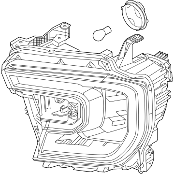 2025 Ford Ranger Headlight - N1WZ-13008-DZ