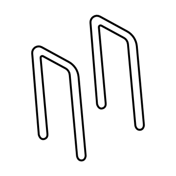 MB3Z-5705-C Ford U-Bolt Illustration 1 of 1