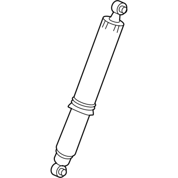 MB3Z-18125-BN Ford Shock Absorber Assembly Illustration 1 of 1