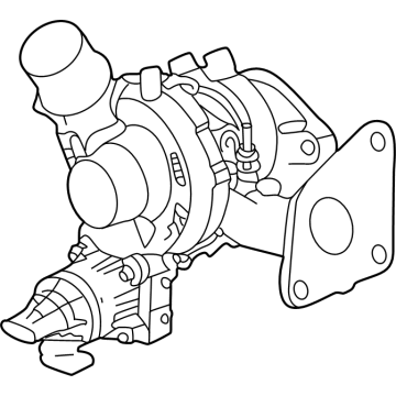 2025 Ford Ranger Turbocharger - MB3Z-6K682-E