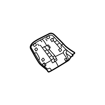 SL7Z-40045E24-AC Ford Console Panel Illustration 1 of 1