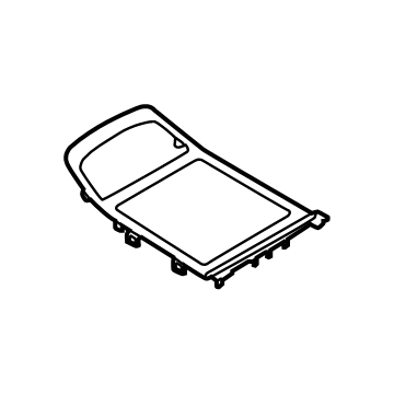 SL7Z-4004567-DA Ford Console Panel Illustration 1 of 1