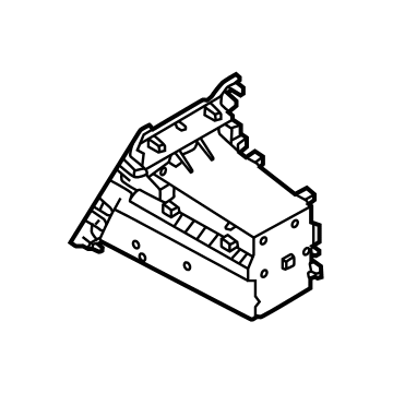 SL7Z-4013562-AD Ford Console Panel Illustration 1 of 1