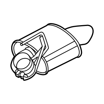 2025 Lincoln Navigator Muffler - RL7Z-5201-B