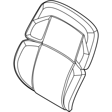 R2TZ-5864417-FA Ford Seat Back Cover Assembly Illustration 1 of 1