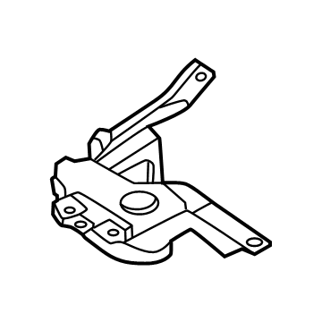 R2TZ-5802038-A Ford SUPPORT ASY - INSTRUMENT PANEL Illustration 1 of 1