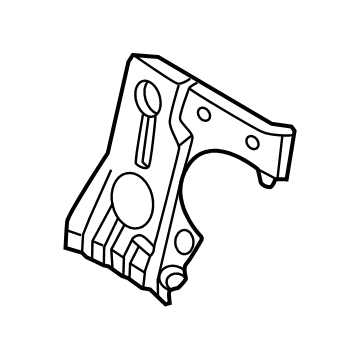 PZ1Z-78016B28-A Ford Reinforcement Illustration 1 of 1
