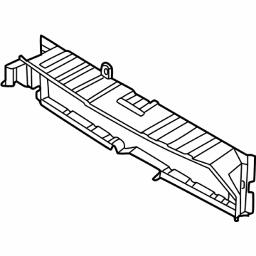 R2TZ-8327-C Ford Air Deflector Illustration 1 of 1