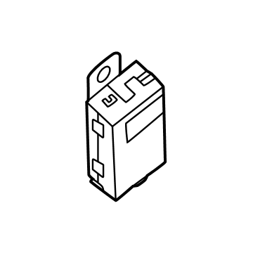 NCPZ-18K891-A Ford Isolator Illustration 1 of 1