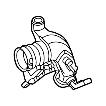 2025 Ford Ranger Air Duct - MB3Z-9B659-CD