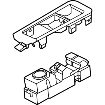 R2TZ-14525-AA Ford Door Trim Bezel Illustration 1 of 1