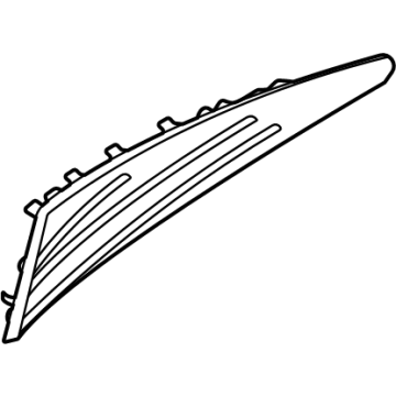 R2TZ-58239A00-AA Ford Door Trim Panel Applique Illustration 1 of 1