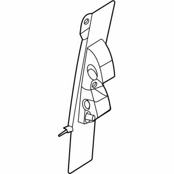 KB3Z-26602B82-AB Ford ADJUSTER - SEAT WITH HEIGHT AD Illustration 1 of 1