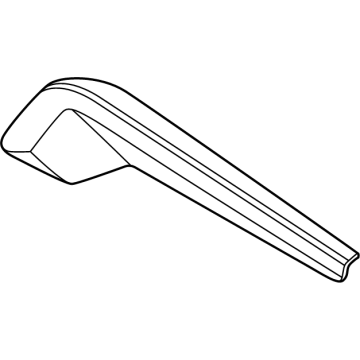 Ford RB5Z-7804608-AA Console Panel RB5Z-7804608-AA Ford Console Panel Illustration 1 of 1