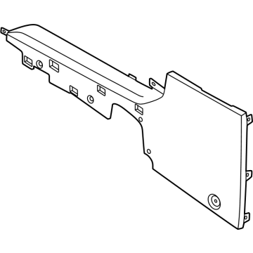 Ford RB5Z-78044C72-AA Console Panel RB5Z-78044C72-AA Ford Console Panel Illustration 1 of 1