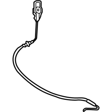 RL3Z-10D723-A Ford CABLE - CHARGE PORT HANDLE REL Illustration 1 of 1