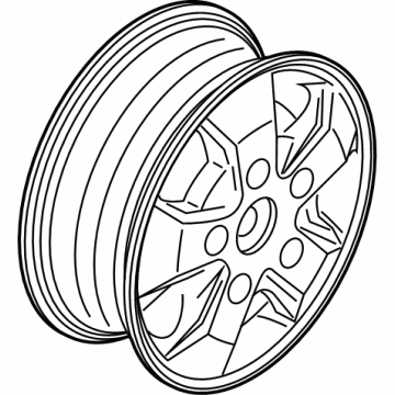 2025 Ford Transit Spare Wheel - MK4Z-1007-A