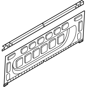 N1WZ-2600124-A Ford PANEL ASY - BODY FRONT Illustration 1 of 1