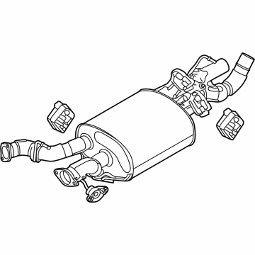 2024 Ford Bronco Exhaust Pipe - NB3Z-5230-C