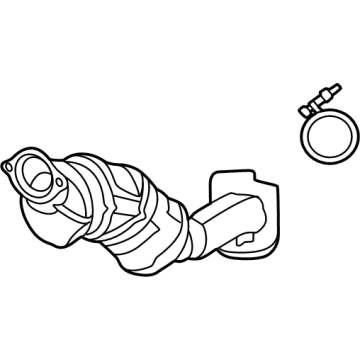 2025 Ford Ranger Catalytic Converter - MB3Z-5E212-X