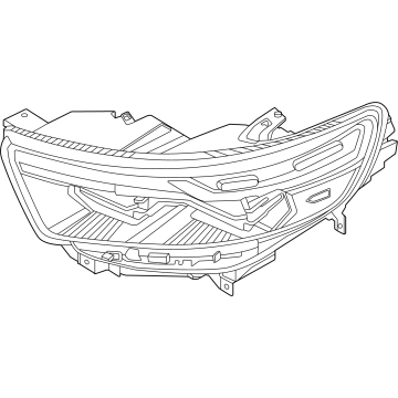 2024 Ford Explorer Headlight - RB5Z-13008-K