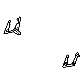 SL1Z-7861348-AB Ford Seat Back Latch Cover Illustration 1 of 1