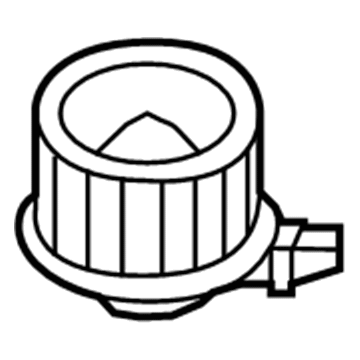 CL1Z-19805-B Ford Fan And Motor Assembly Illustration 1 of 1