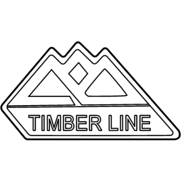 2024 Ford Explorer Emblem - MB5Z-16720-B