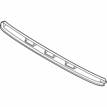 N1WZ-8419-DA Ford Moulding Illustration 1 of 1