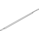 Ford R2TZ-5825860-C Door Belt Weatherstrip