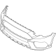 Ford MR3Z-17D957-BDPTM Front Bumper Assembly