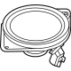 Ford N1WZ-18808-C Speaker Assembly