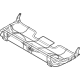 Ford MB3Z-2663160-A Rear Seat Cus Frame And Spring
