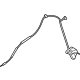 Ford P2SZ-16916-A CABLE ASY - HOOD CONTROL