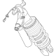 Ford NB3Z-18125-M Shock Absorber Assembly